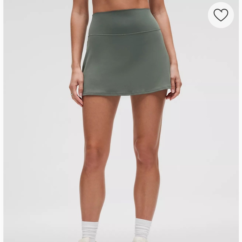 COPY - Align high rise skirt size 6dark forest green